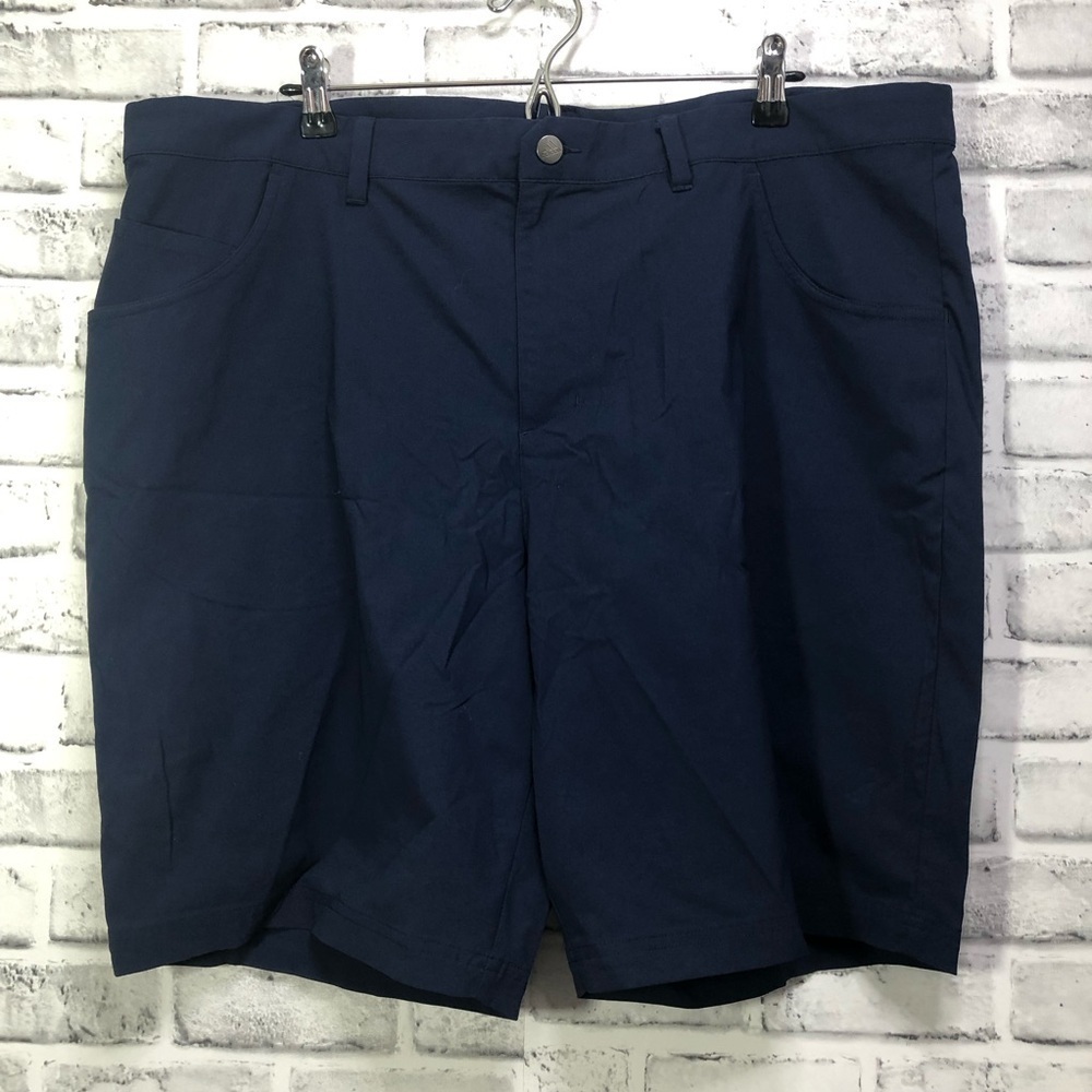 Adidas Men’s Blue Flat Front Golf Shorts   42